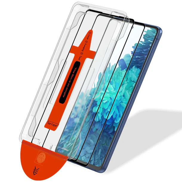  [2-PACK] Samsung S21 Skärmskydd I Härdat Glas - Med Monteringsram