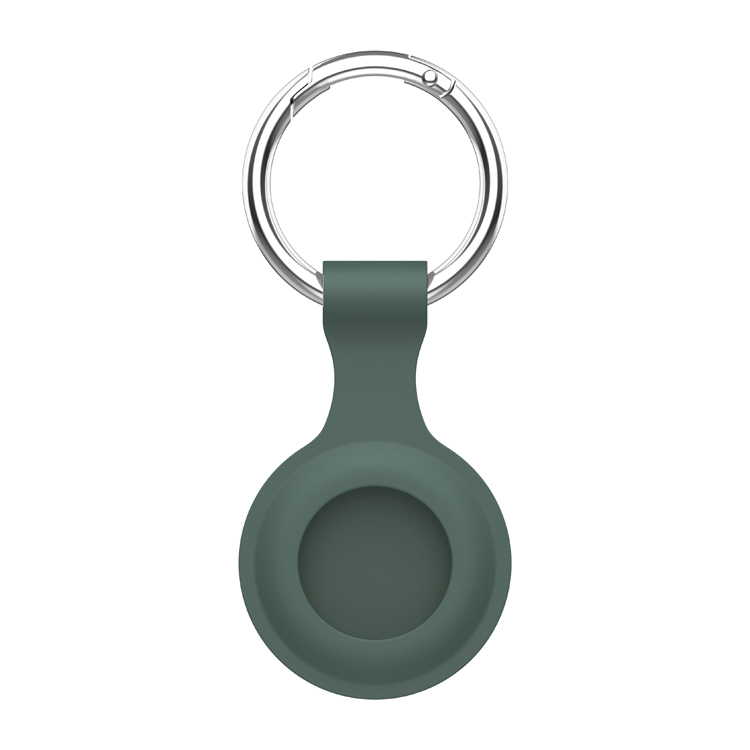  AirTag 2/1 Hållare med nyckelring - Oliv-Grön