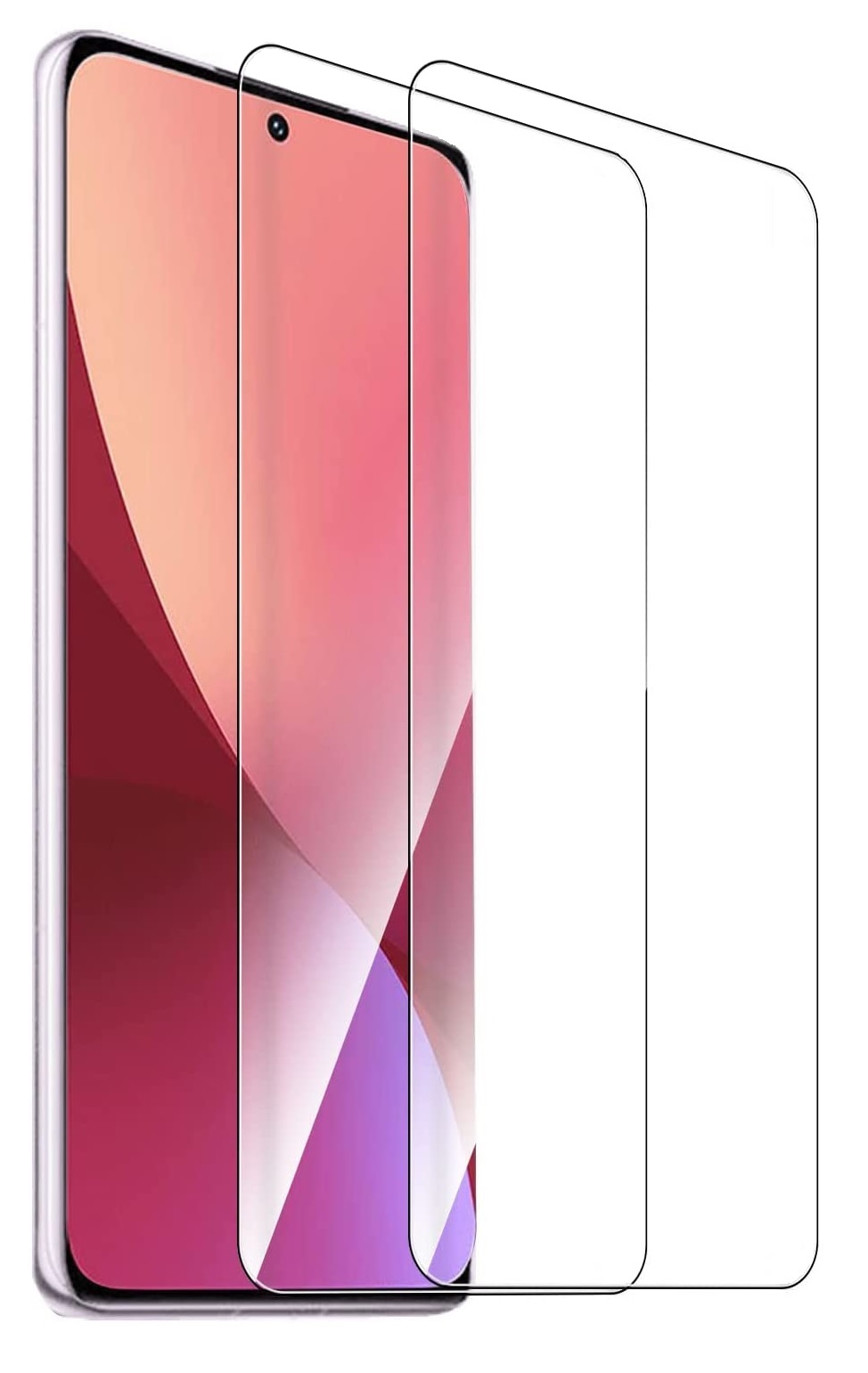  2-Pack Xiaomi Redmi Note 12 Skärmskydd i Härdat Glas