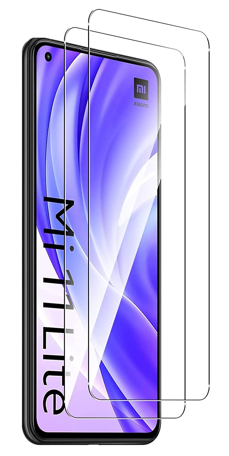  2-Pack - Xiaomi Mi 11 Lite 5G Skärmskydd i Härdat Glas