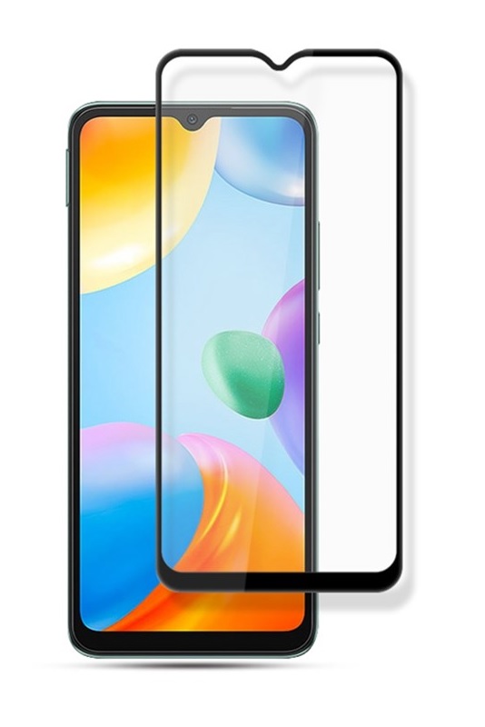  2-Pack Xiaomi Redmi 10C Heltäckande Skärmskydd i Härdat Glas