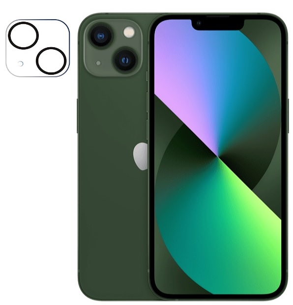  iPhone 13 Mini Linsskydd I Härdat Glas