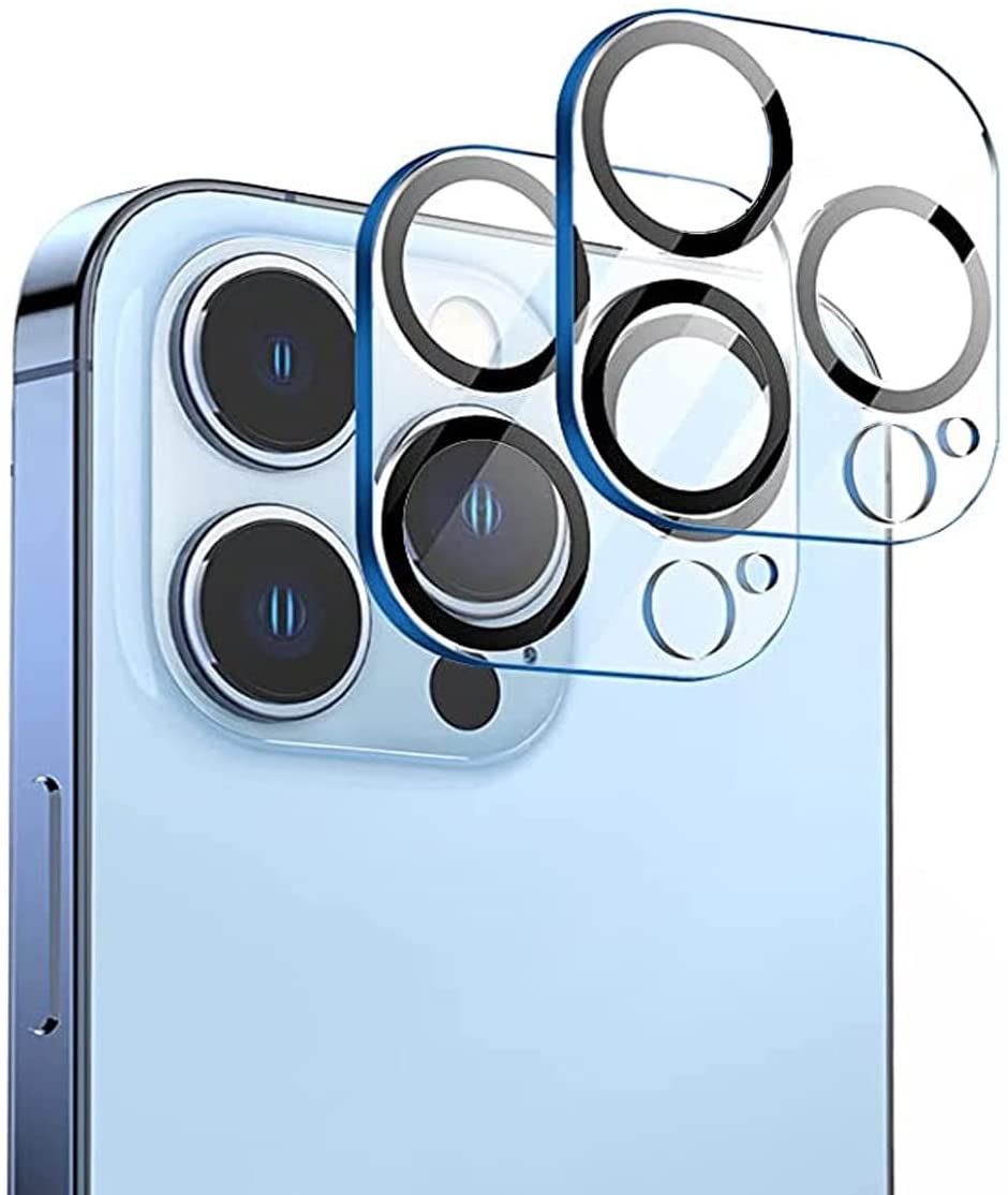  [2-Pack] iPhone 13 Pro Linsskydd I Härdat Glas