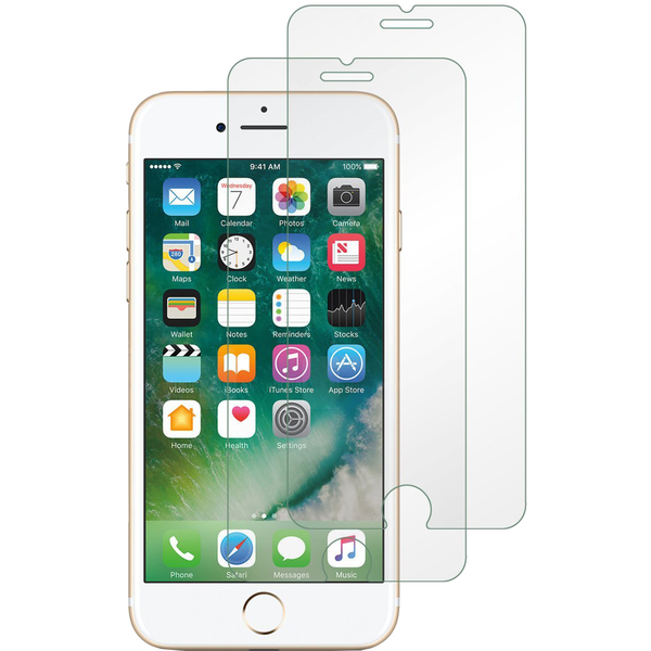  2-Pack härdat glas för iPhone 7 PLUS / 8 PLUS