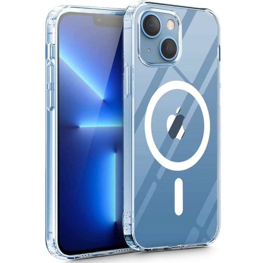  iPhone 15 MagSafe Skal Transparent - Premium