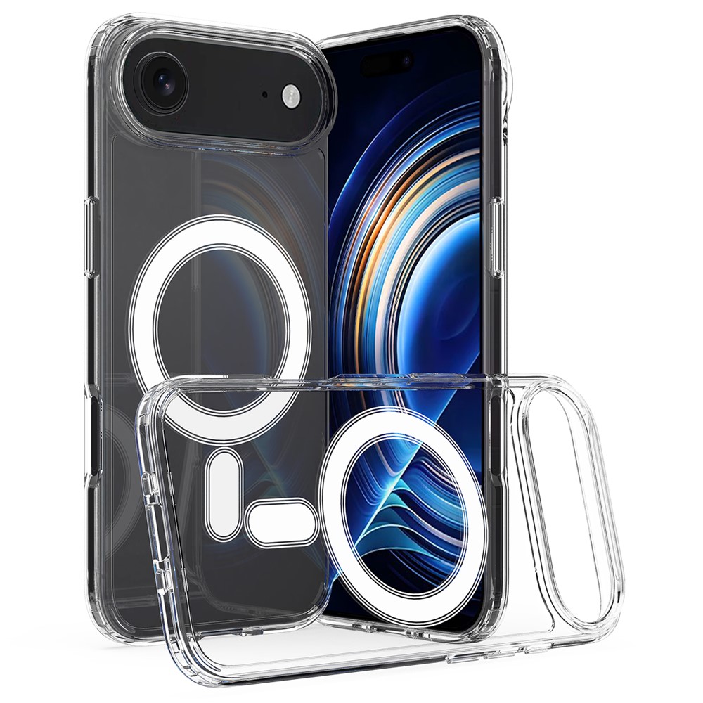  iPhone Air Transparent MagSafe Skal – Robust & Klar