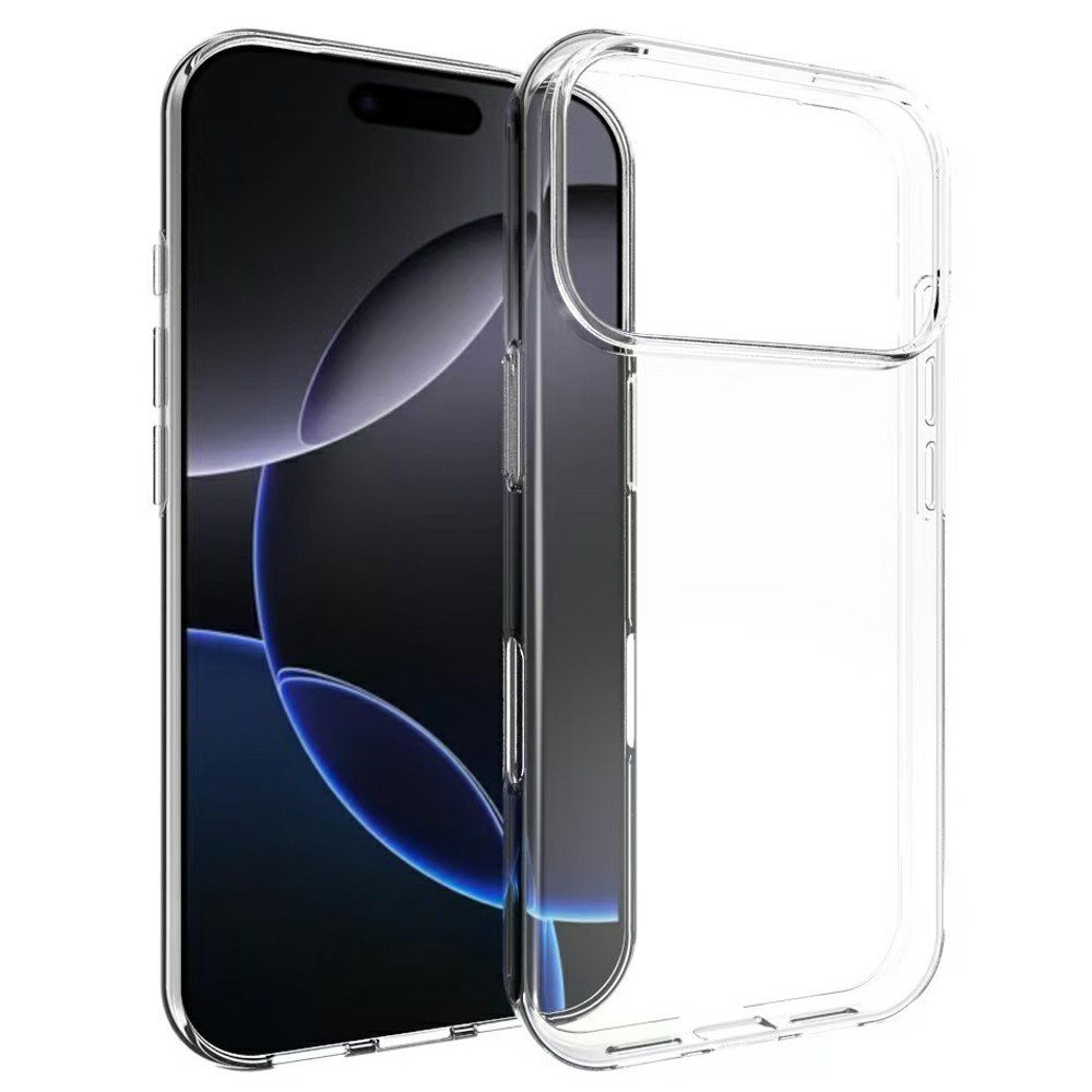  iPhone 17 Pro Max Transparent TPU Skal