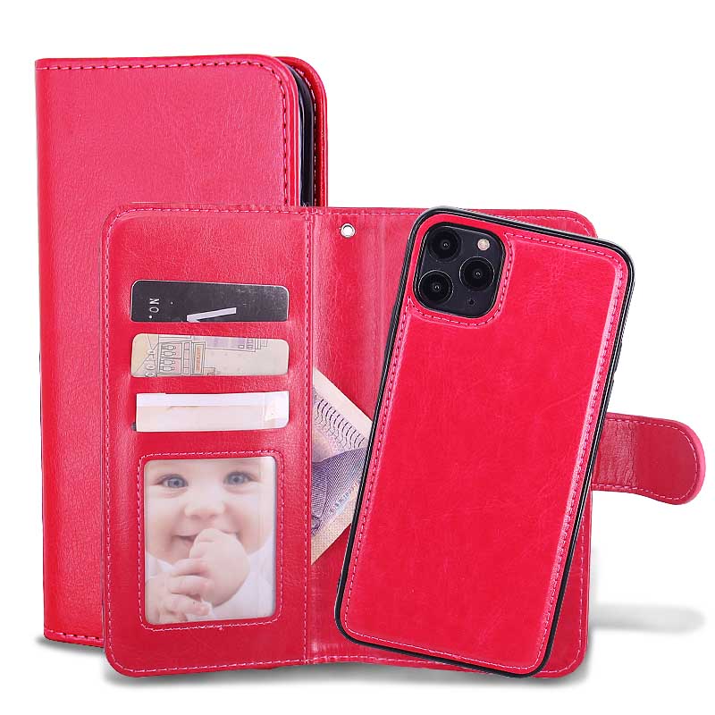  iPhone 11 - Fodral / Magnet Skal 2 in 1 - Rosa