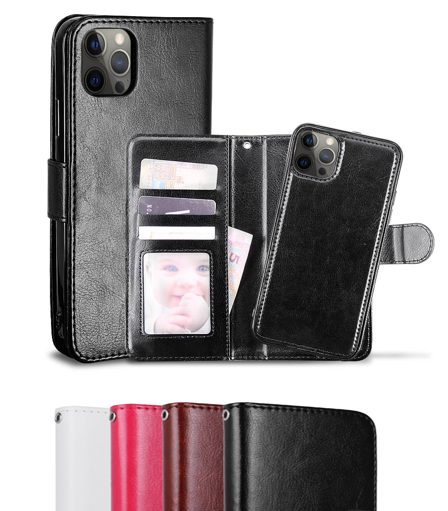  iPhone 13 Pro - Fodral / Magnet Skal 2in1 - Välj Färg!