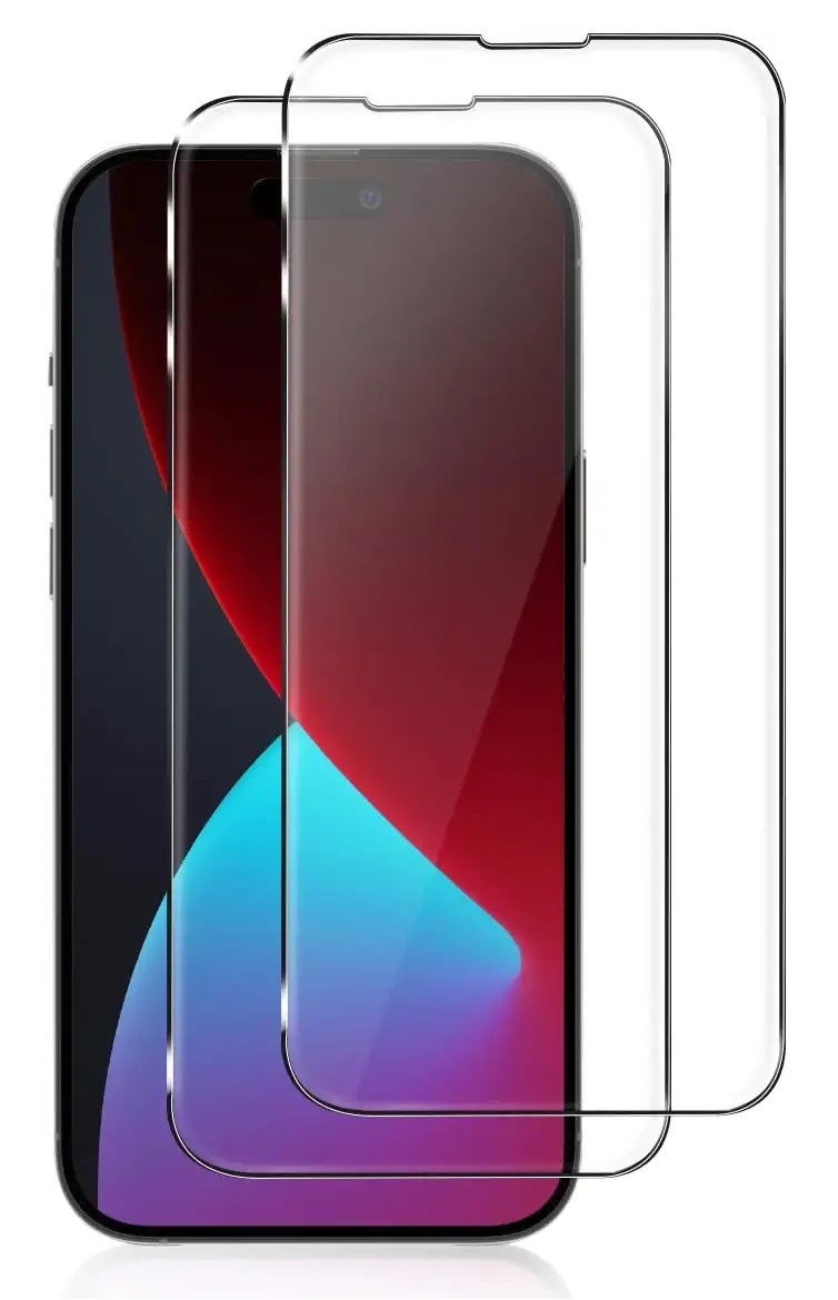  [2-PACK] iPhone 17e / 16e Skärmskydd i Härdat glas