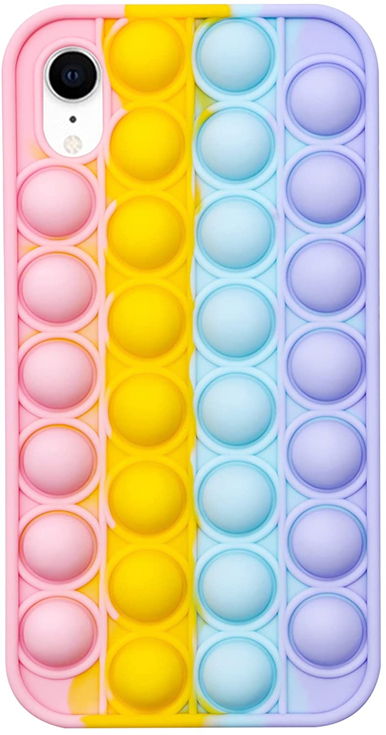  iPhone XR - Pop It Fidget Skal - Multicolor