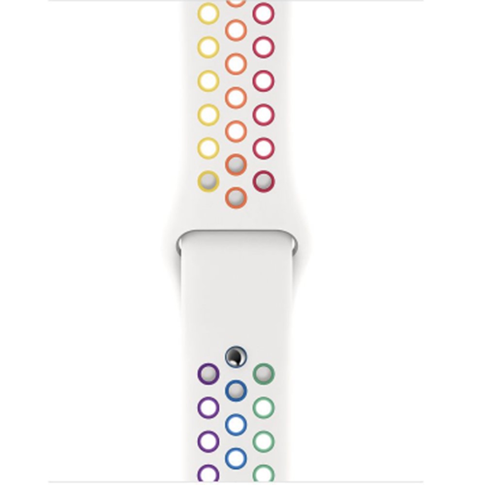  Ihåligt Silikon Armband Apple Watch 42/44/45/46/49 mm Pride