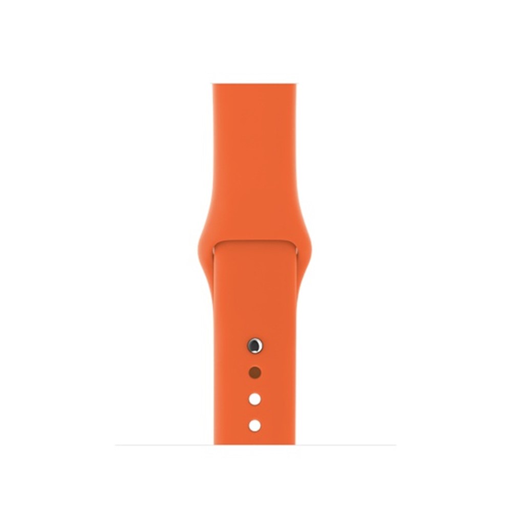  Silikon Armband Apple Watch 42/44/45/46/49 mm (S/M) Orange
