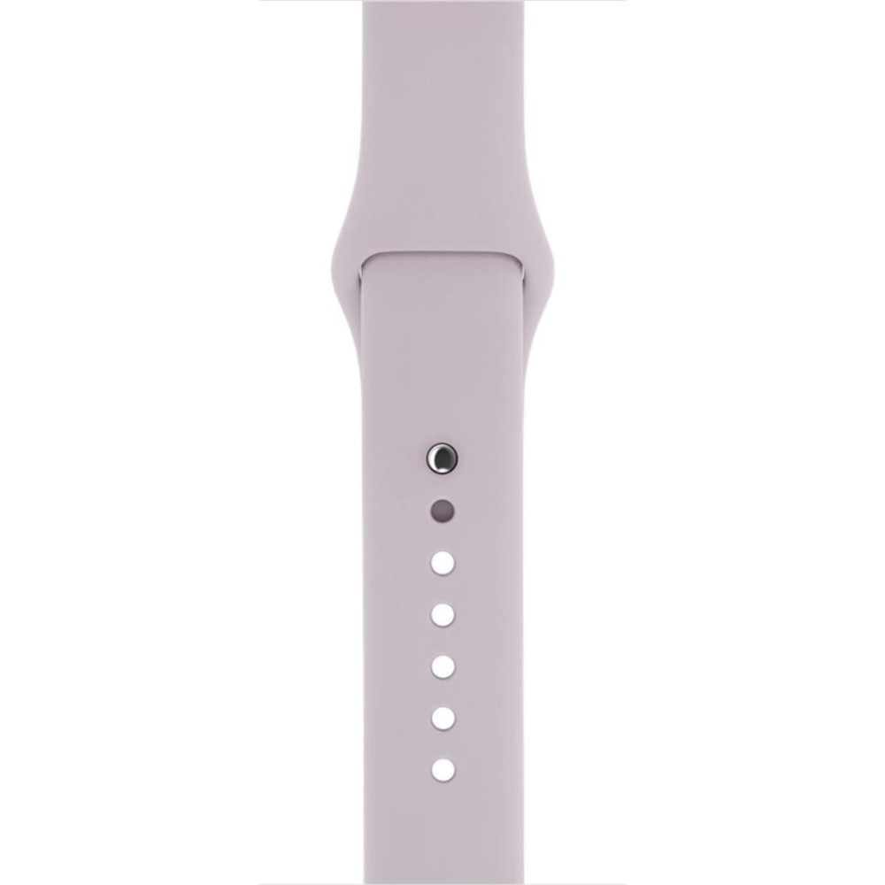  Silikon Armband Apple Watch 42/44/45/46/49 mm (S/M) Ljus Lila