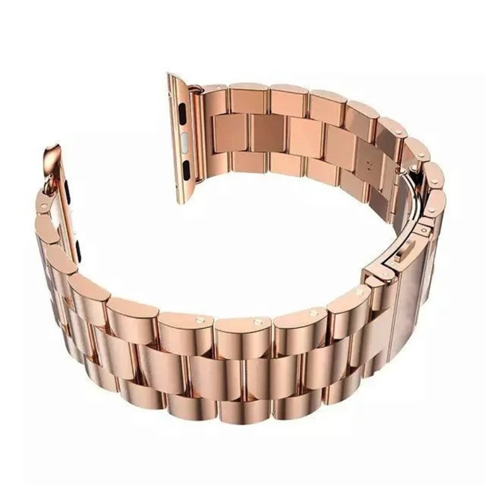  Lyxigt Metallarmband Apple Watch 38/40/41/42 mm - Roséguld