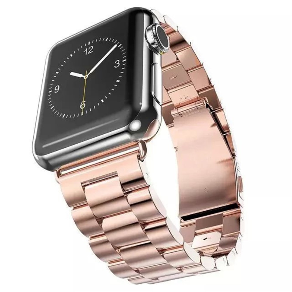  Lyxigt Metallarmband Apple Watch 38/40/41/42 mm - Roséguld