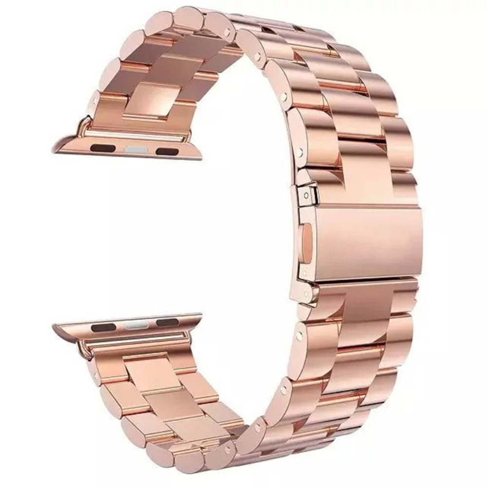  Lyxigt Metallarmband Apple Watch 38/40/41/42 mm - Roséguld