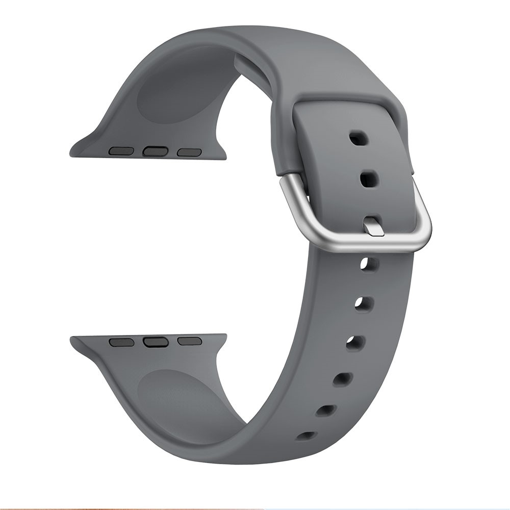  Silikon Armband Apple Watch 42/41/40/38 mm - Grå