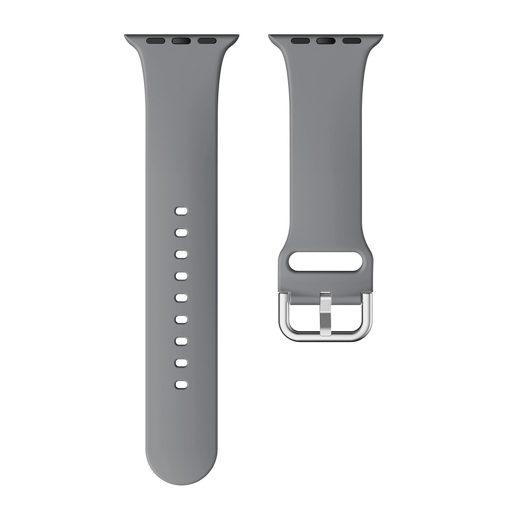  Silikon Armband Apple Watch 42/41/40/38 mm - Grå