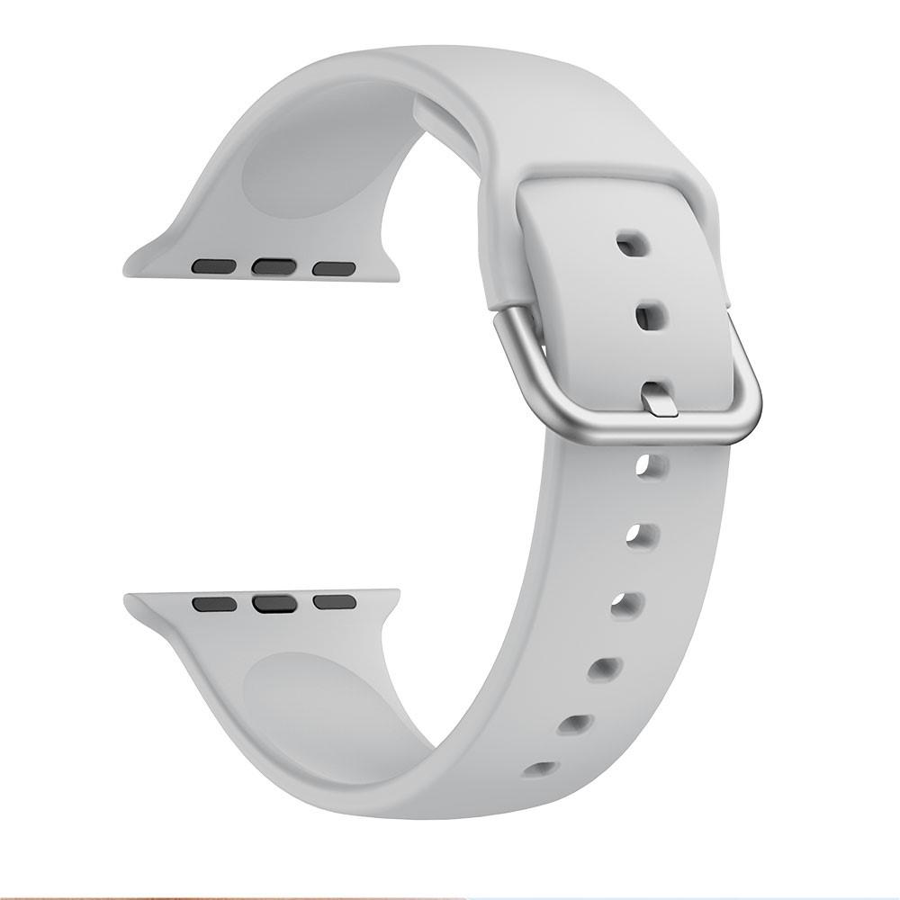  Silikon Armband Apple Watch 42/41/40/38 mm - Grå
