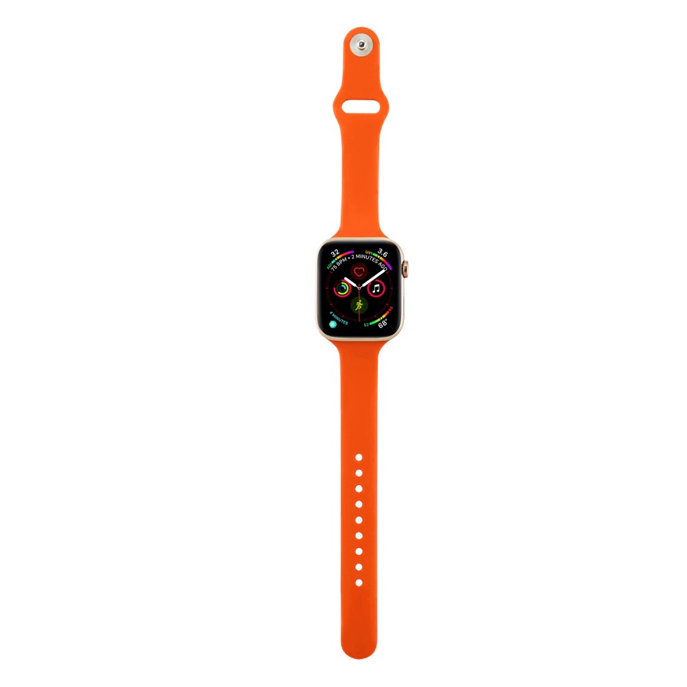  Silikon Armband Apple Watch 42/41/40/38 mm - Orange