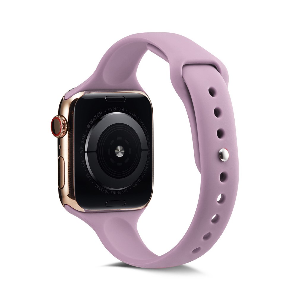  Silikon Armband Apple Watch 42/41/40/38 mm - Lila