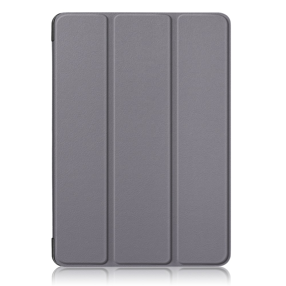  iPad Air 2026-2020 Fodral Tri-Fold Litchi Grå