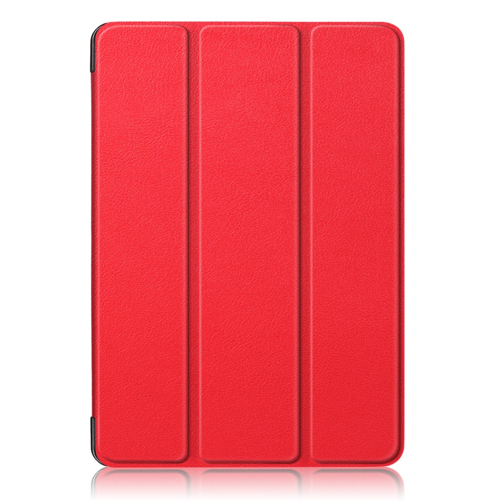  iPad Air 2026-2020 Fodral Tri-Fold Litchi Röd