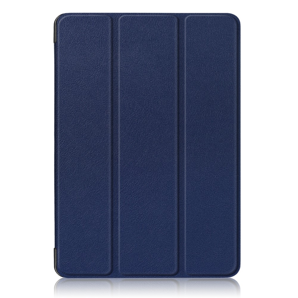  iPad Air 2026-2020 Fodral Tri-Fold Litchi Blå