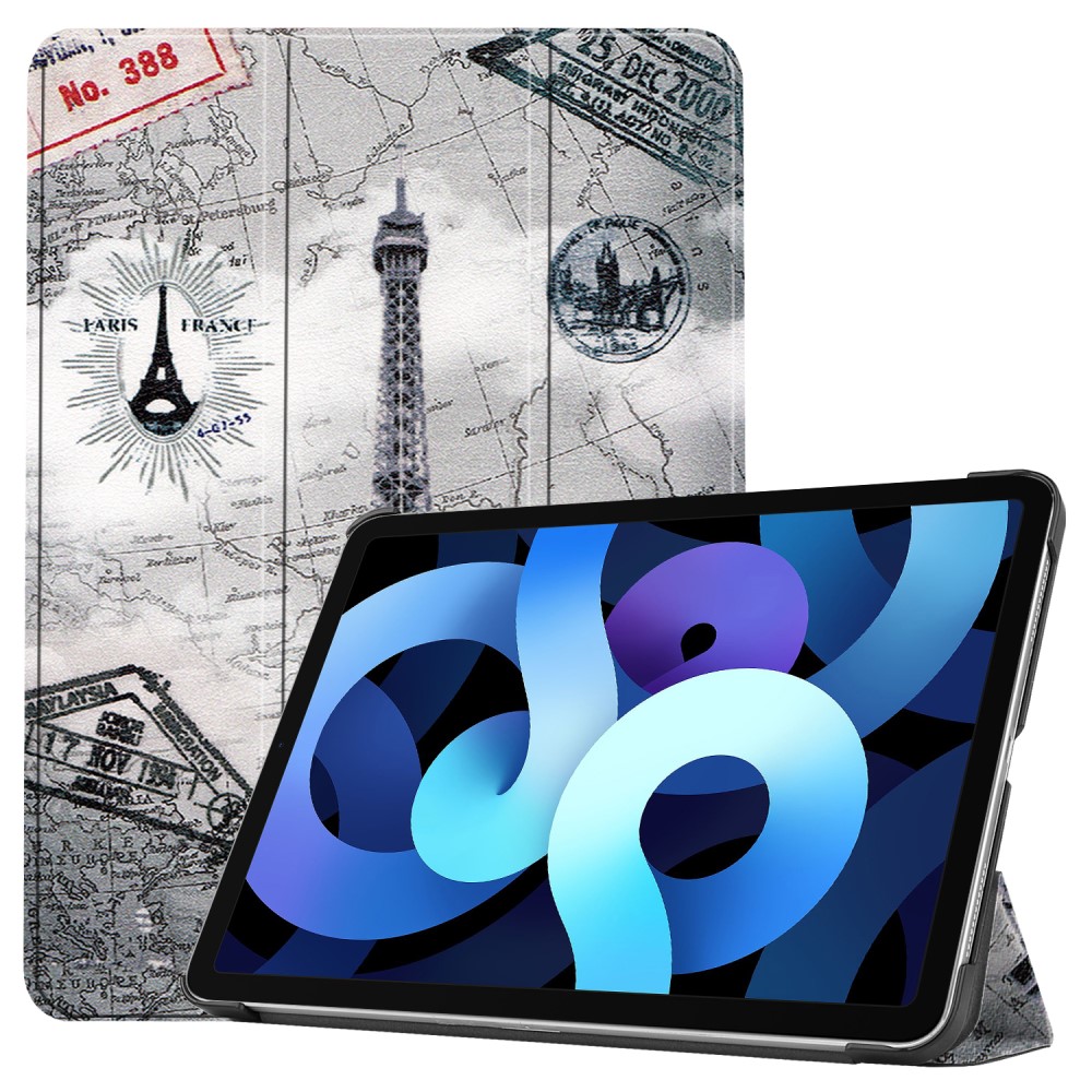  iPad Air 2026-2020 Fodral Tri-Fold Eiffeltornet