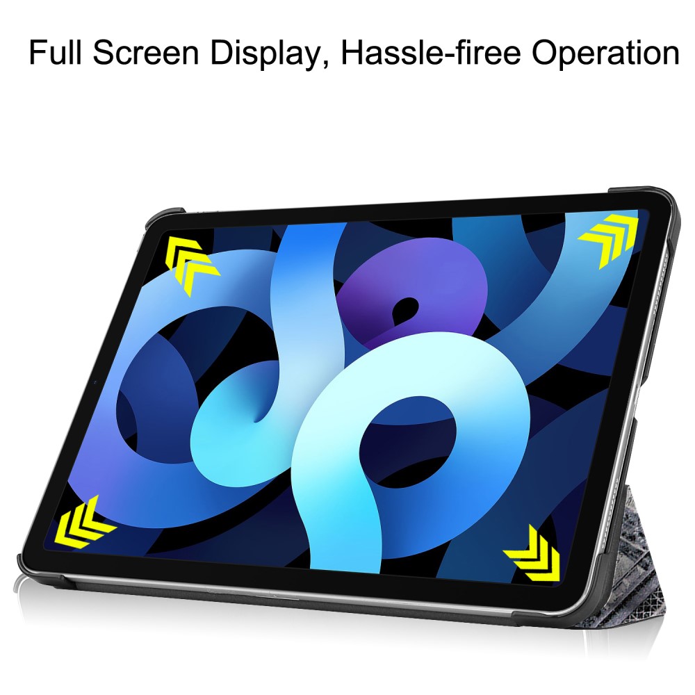  iPad Air 2026-2020 Fodral Tri-Fold Eiffeltornet