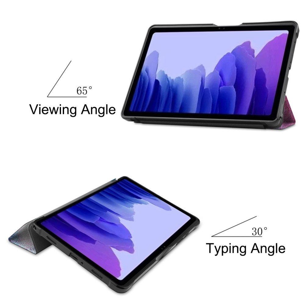 Samsung Galaxy Tab A7 10.4 Fodral Tri-Fold Cosmic Space