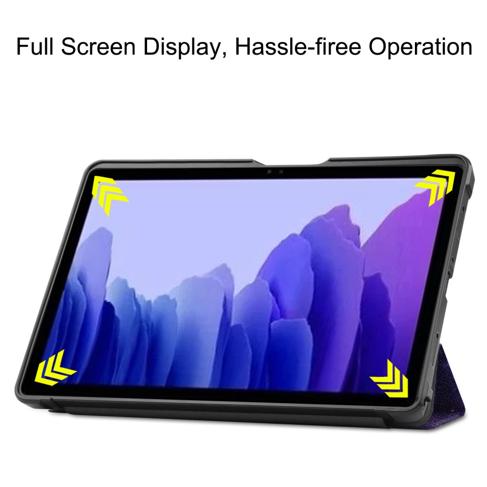  Samsung Galaxy Tab A7 10.4 Fodral Tri-Fold Cosmic Space