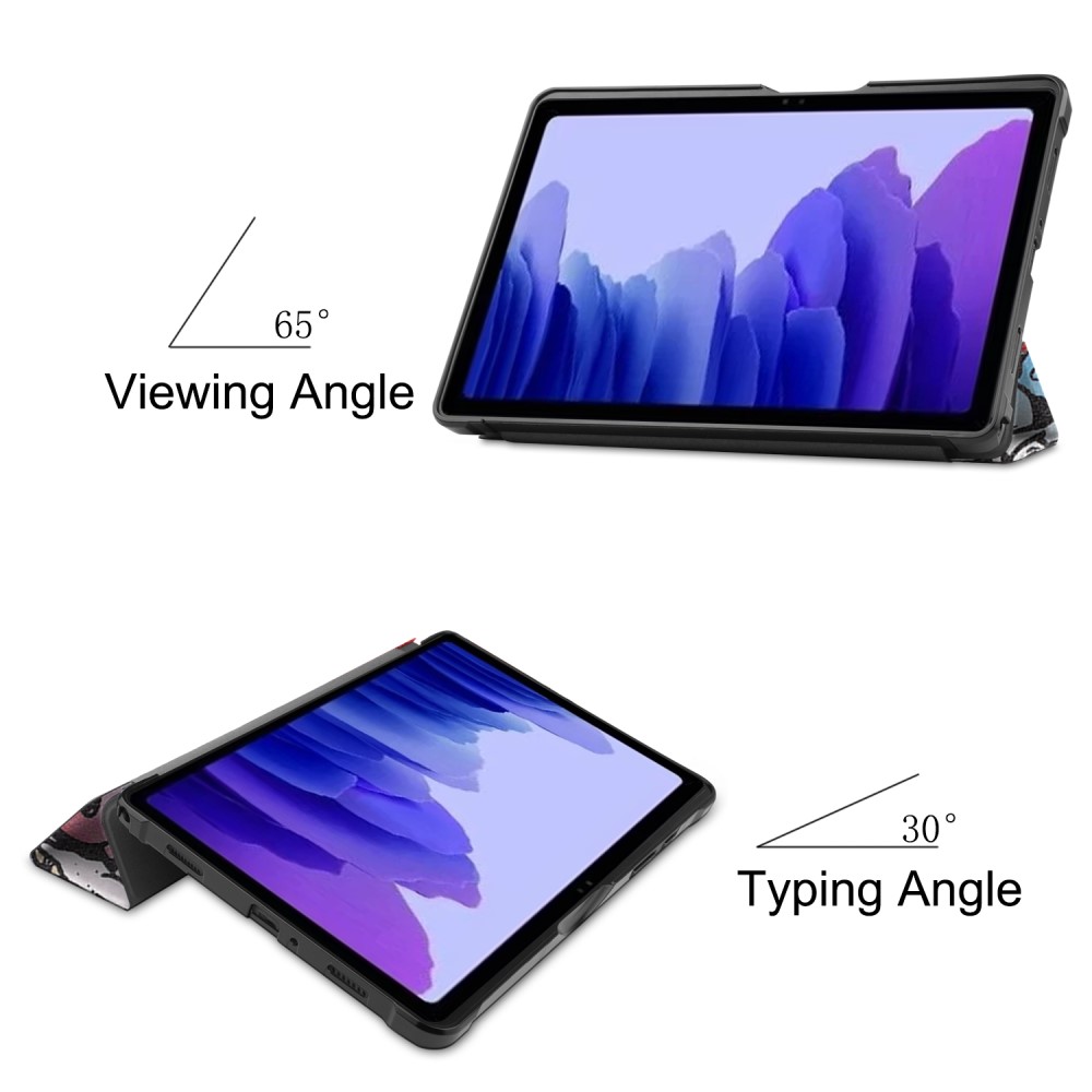  Samsung Galaxy Tab A7 10.4 Fodral Tri-Fold Graffiti