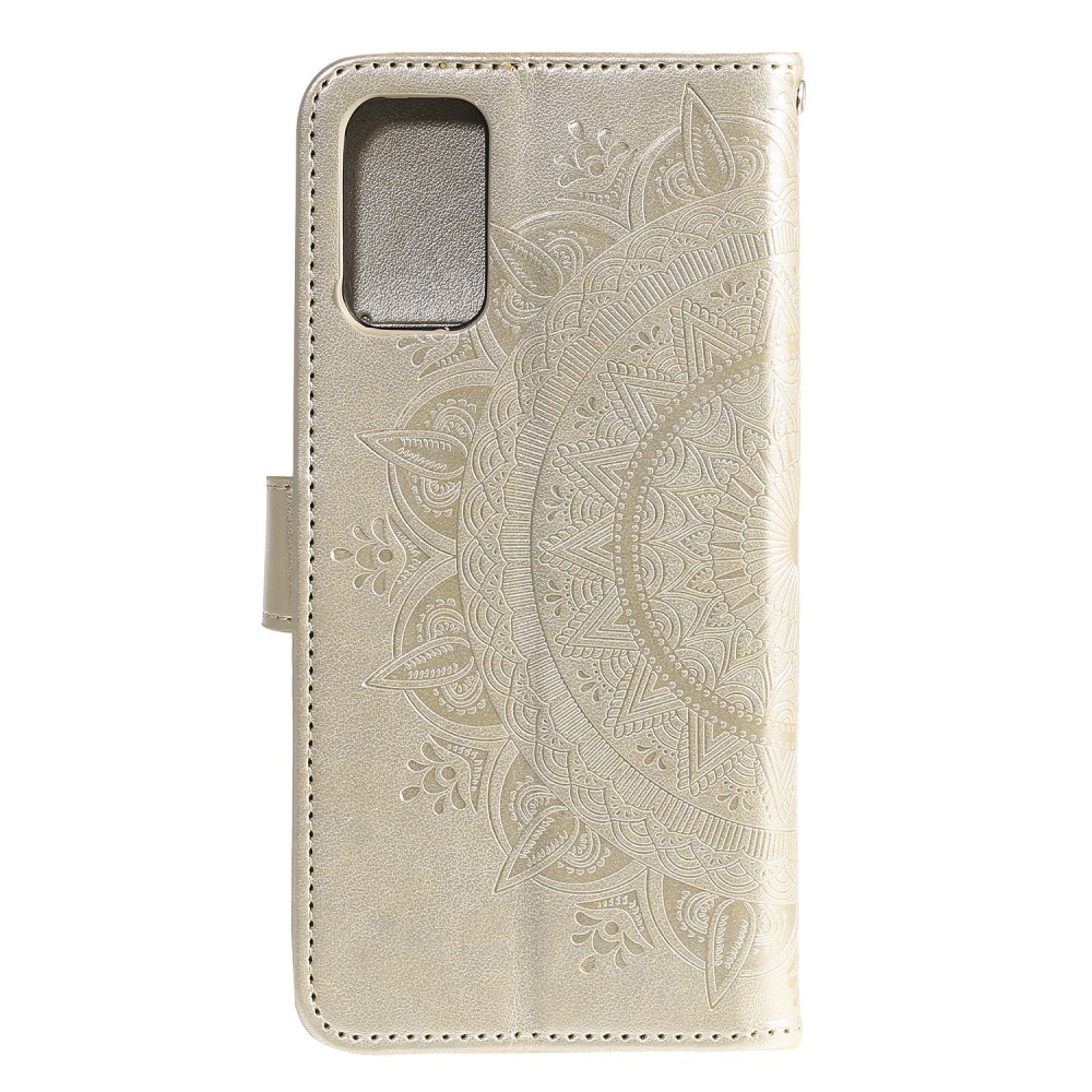  Samsung Galaxy S20 FE - Mandala Fodral - Guld