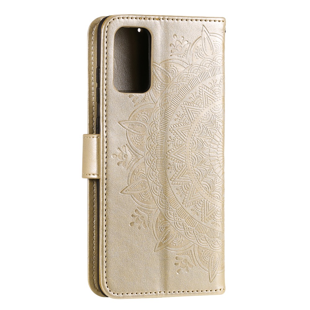  Samsung Galaxy S20 FE - Mandala Fodral - Guld