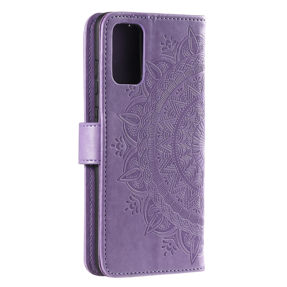  Samsung Galaxy S20 FE - Mandala Fodral - Lila