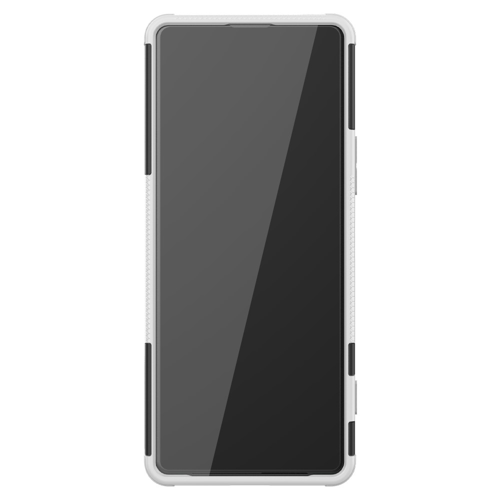  Sony Xperia 1 II - Ultimata Stöttåliga Skalet - Vit