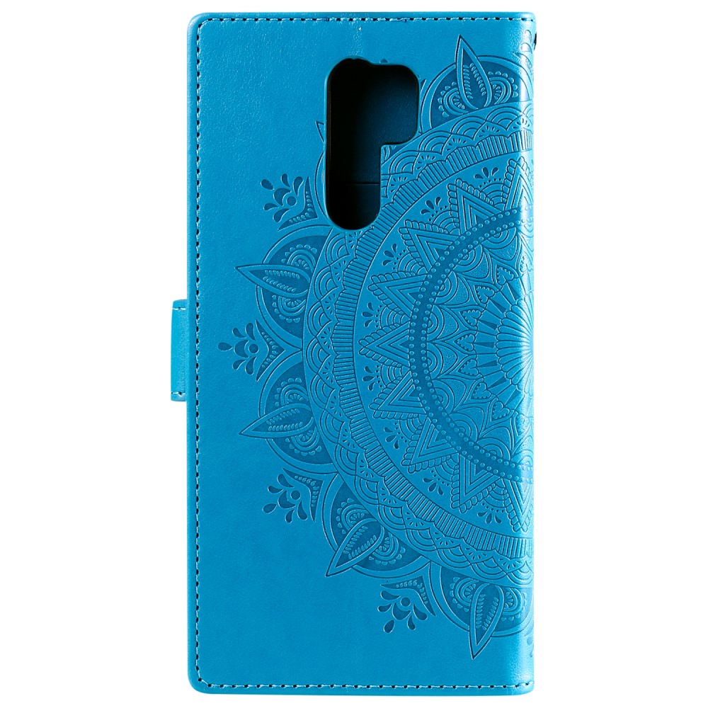  Xiaomi Redmi 9 - Mandala Fodral - Blå