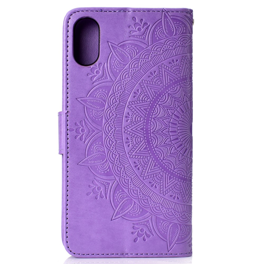  Xiaomi Redmi 9A - Mandala Fodral - Lila