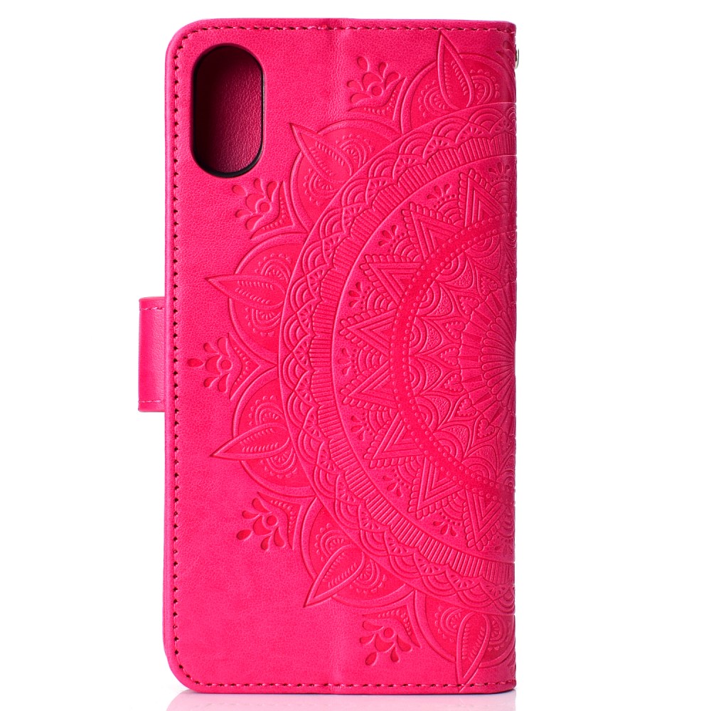  Xiaomi Redmi 9A - Mandala Fodral - Rosa