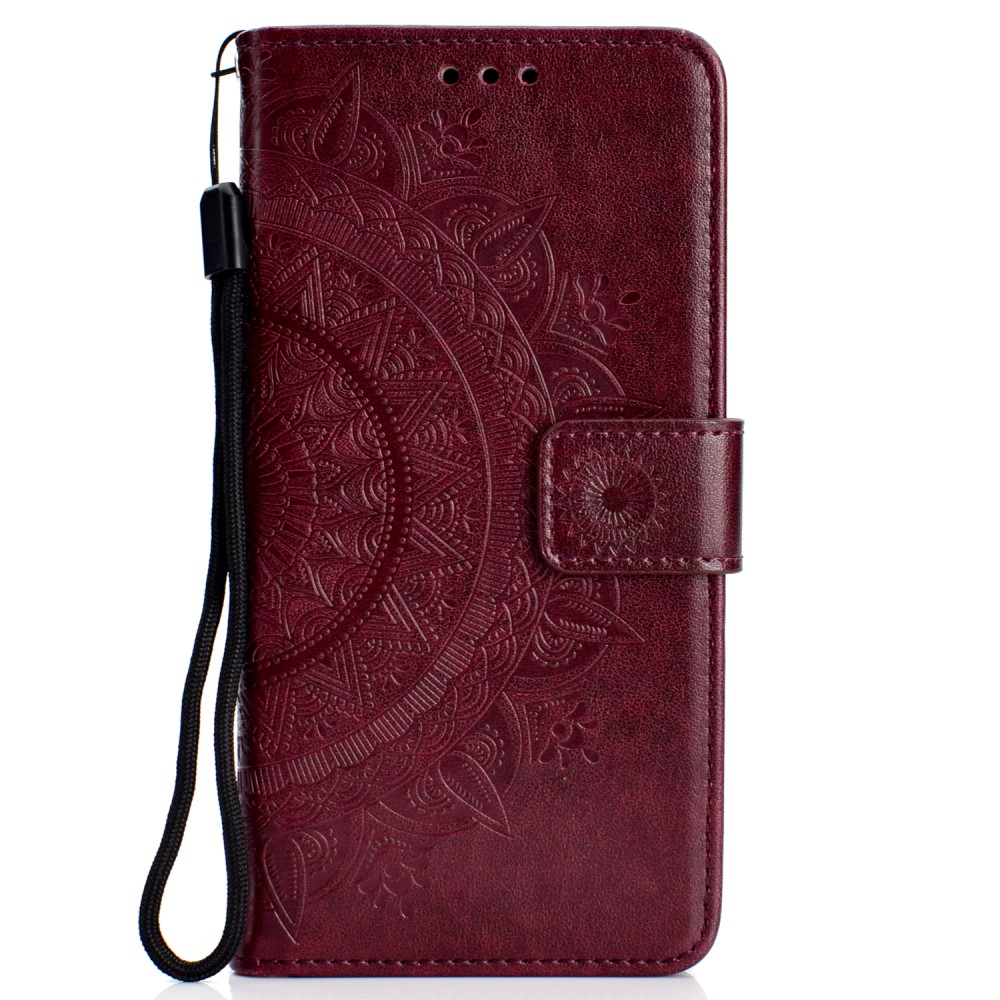  Xiaomi Redmi 9A - Mandala Fodral - Brun