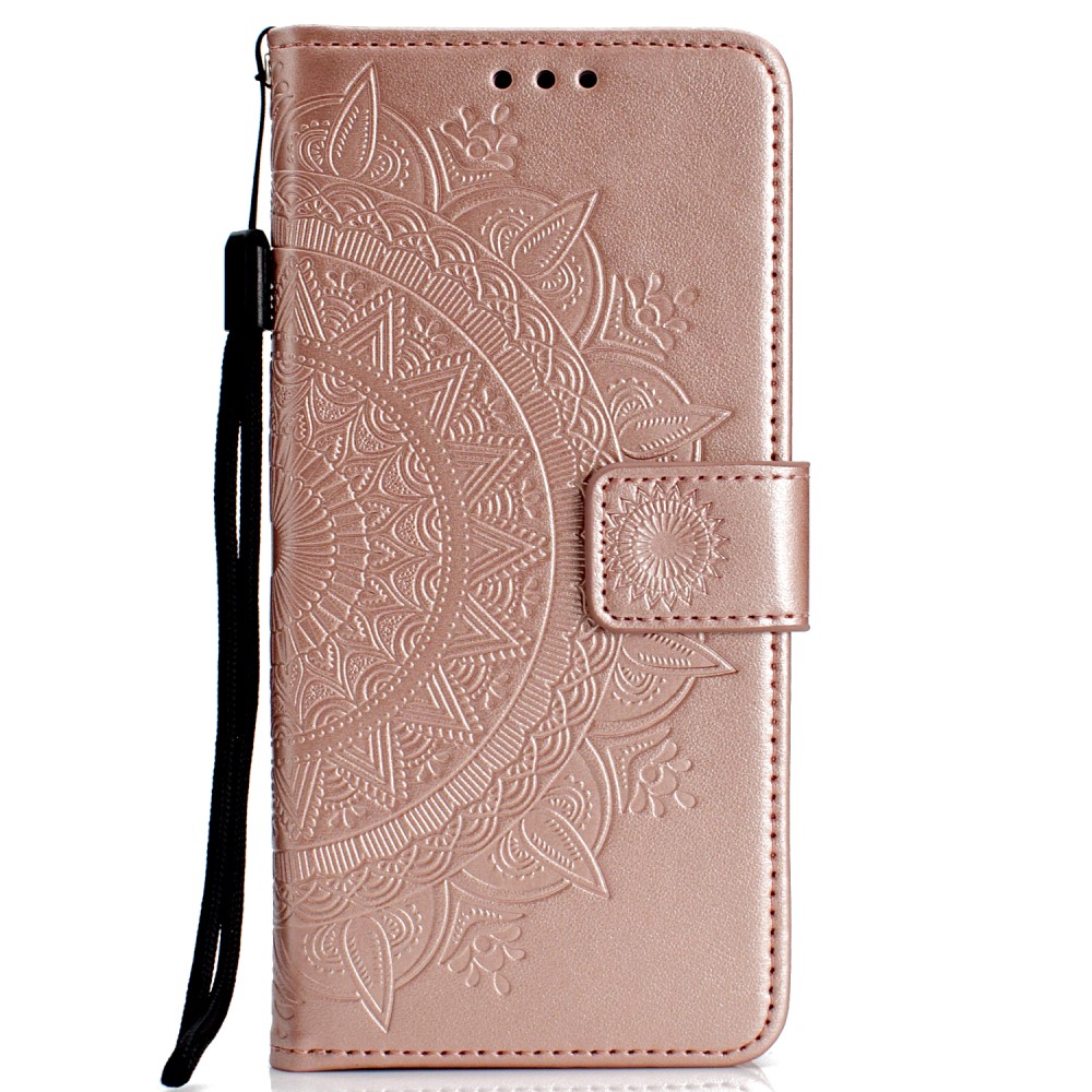  Xiaomi Redmi 9A - Mandala Fodral - Roséguld