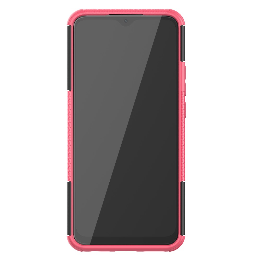  Xiaomi Redmi 9 - Ultimata Stöttåliga Skalet med Stöd - Rosa