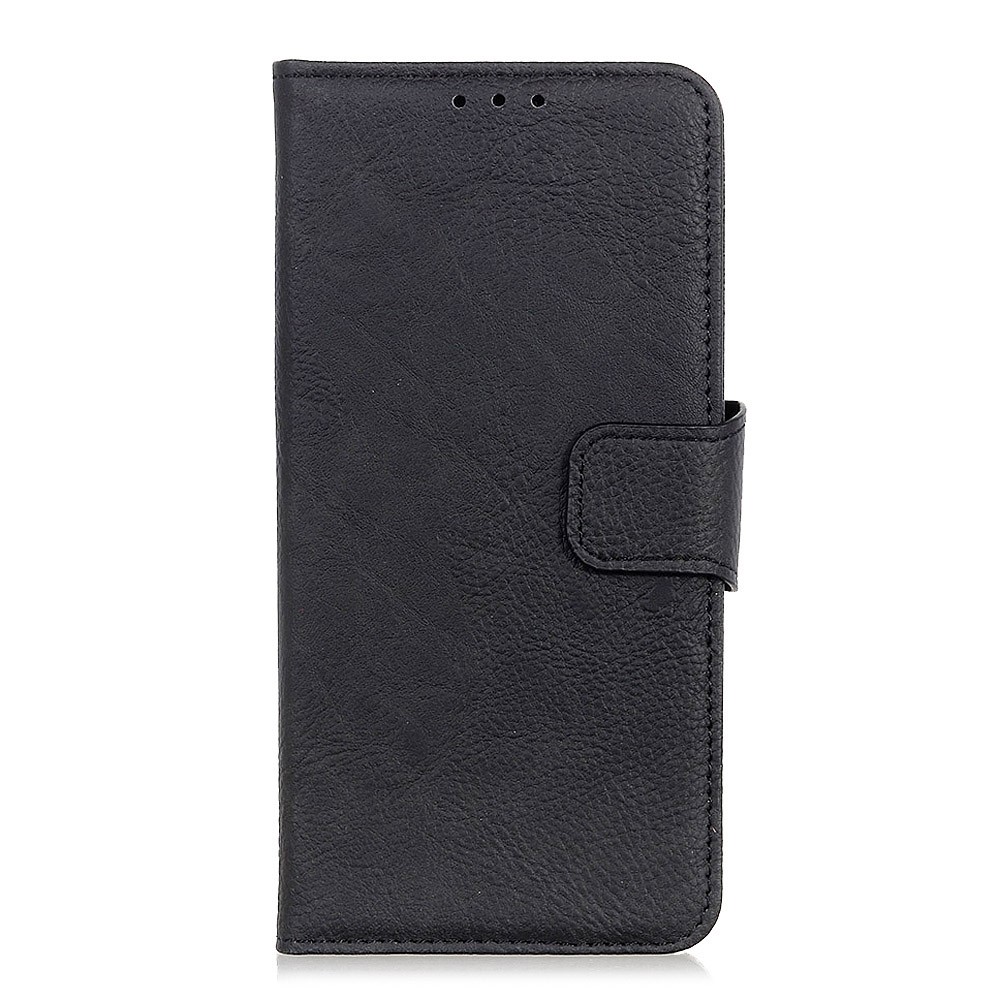  Xiaomi Redmi 9A - Litchi Fodral - Svart