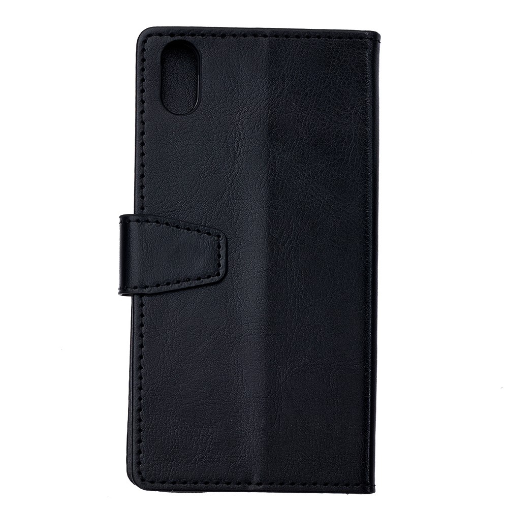  Xiaomi Redmi 9A - Crazy Horse Fodral - Svart