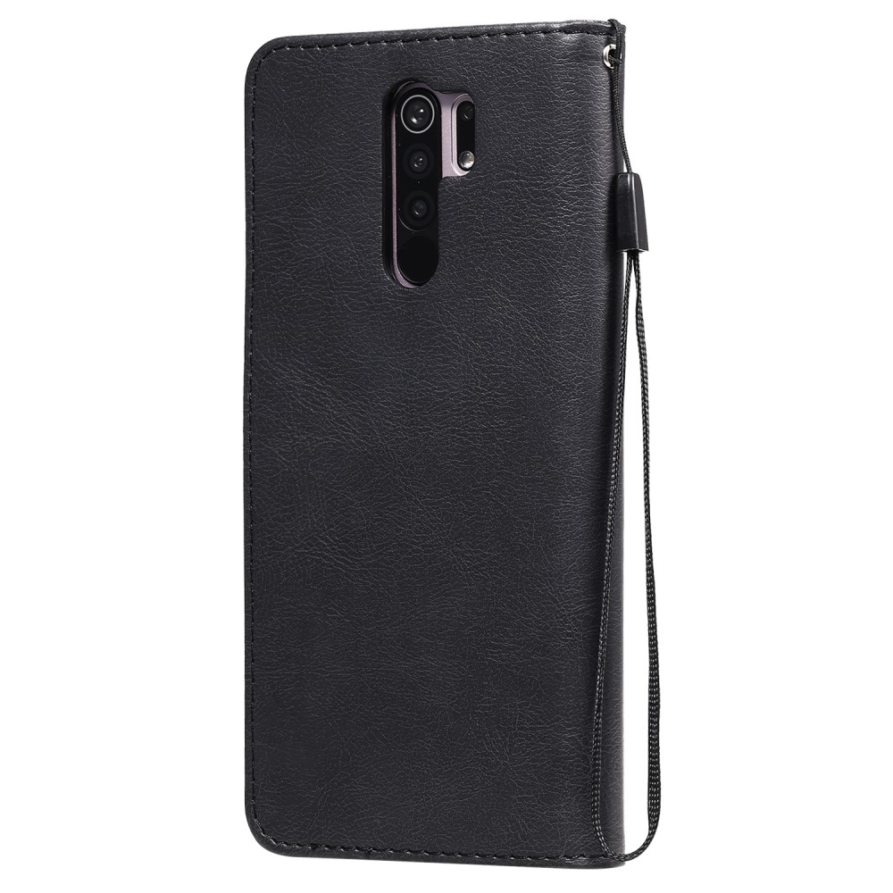  Xiaomi Redmi 9 - Plånboksfodral - Svart