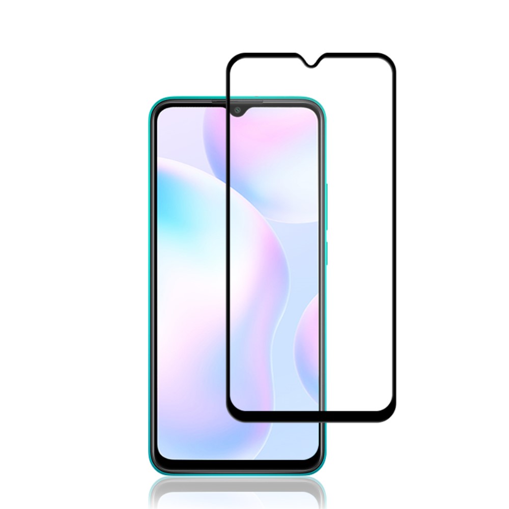 MOCOLO Xiaomi Redmi 9A - MOCOLO Heltäckande Skärmskydd