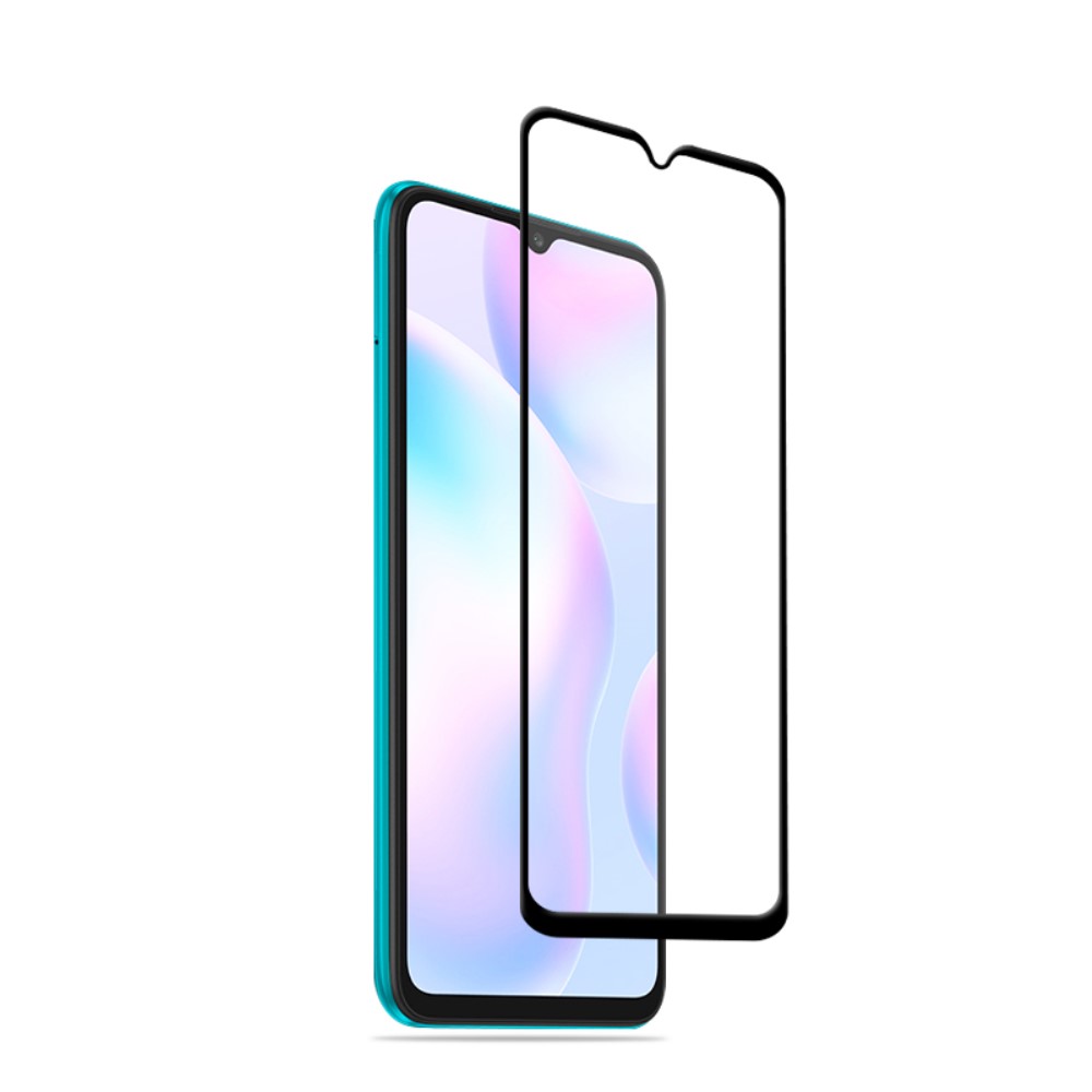 MOCOLO Xiaomi Redmi 9A - MOCOLO Heltäckande Skärmskydd