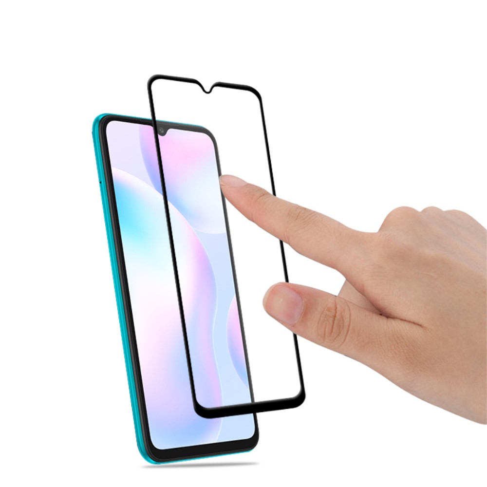 MOCOLO Xiaomi Redmi 9A - MOCOLO Heltäckande Skärmskydd
